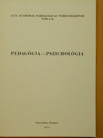 Pedagógia-pszichológia [antikvár]