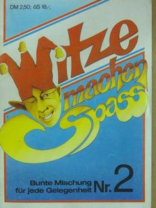 Witze machen spass 2. [antikvár]