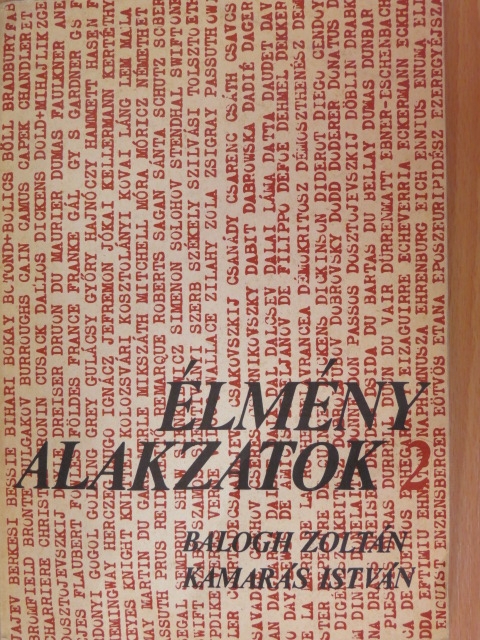 Balogh Zoltán - Élményalakzatok 2. [antikvár]