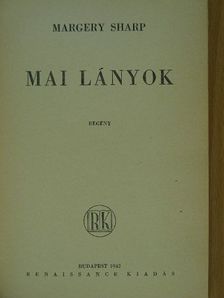 Margery Sharp - Mai lányok [antikvár]
