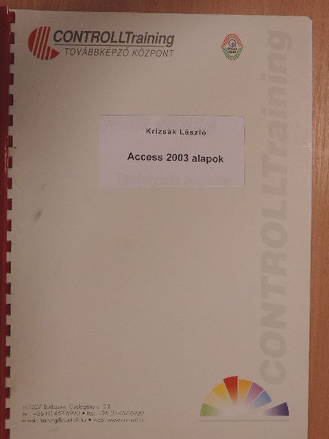 Krizsák László - Access 2003 alapok [antikvár]