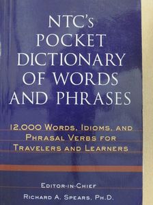 NTC's Pocket Dictionary of Words and Phrases [antikvár]