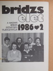 Bridzsélet 1986/2. [antikvár]