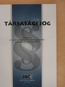 Társasági jog [antikvár]