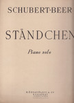 Franz Schubert, Beer - Schubert-Beer: Ständchen [antikvár]