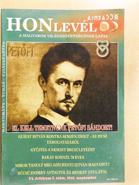 Bottyán Zoltán - Honlevél 2010. szeptember [antikvár]