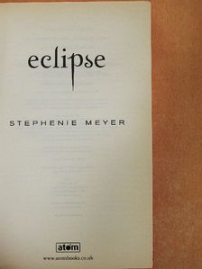 Stephenie Meyer - Eclipse [antikvár]