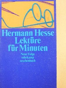 Hermann Hesse - Lektüre für Minuten [antikvár]