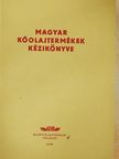 Magyar kőolajtermékek kézikönyve [antikvár]