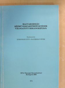 Magyarország Kézművesipartörténetének válogatott bibliográfiája [antikvár]