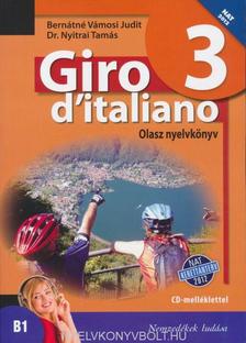 BERNÁTNÉ VÁMOSI JUDIT - 56553 GIRO D'ITALIANO 3.  OLASZ NYK. + CD