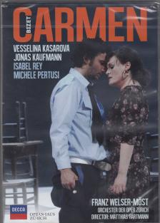 Bizet - CARMEN DVD KASAROVA, KAUFMANN, REY, PERTUSI, WELSER-MÖST