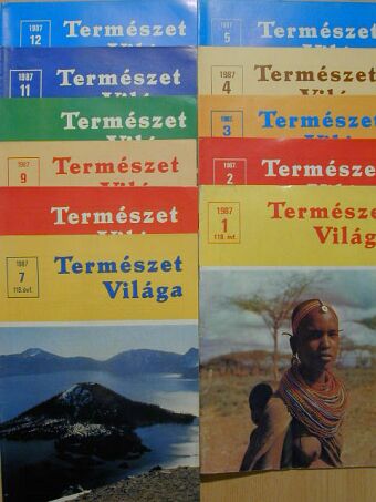 Mészáros Sándor - Természet Világa 1987. (nem teljes évfolyam) [antikvár]