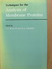 Ian M. Fearnley - Techniques for the Analysis of Membrane Proteins [antikvár]