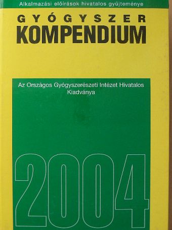 Gyógyszer kompendium 2004 [antikvár]