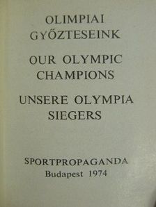 Olimpiai győzteseink (minikönyv) [antikvár]