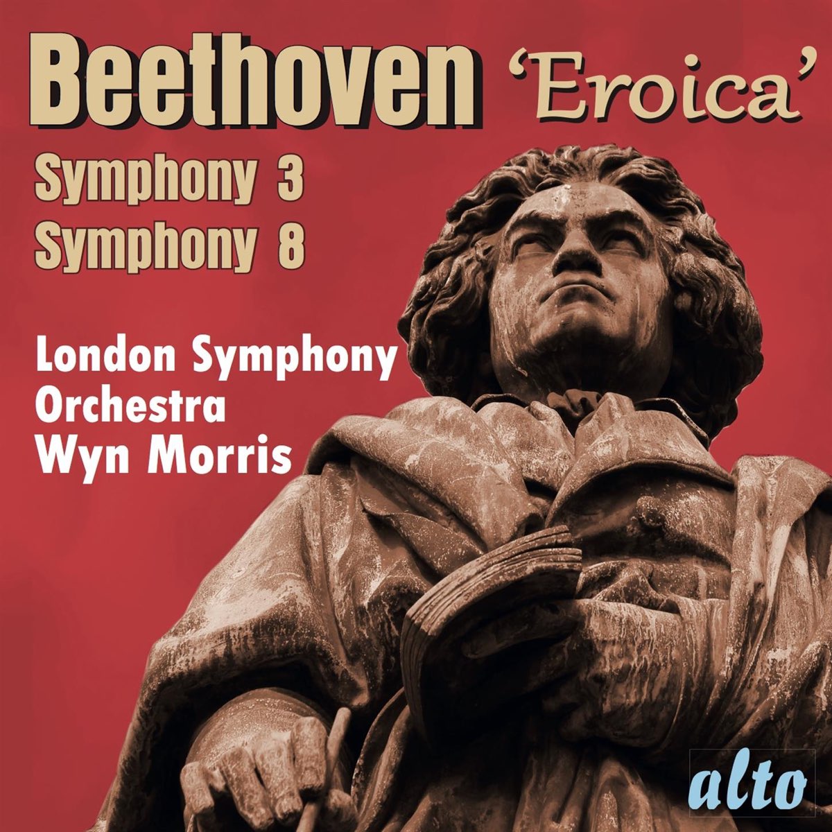 BEETHOVEN - SYMPHONY 3 'EROICA' & 8 CD WYN MORRIS