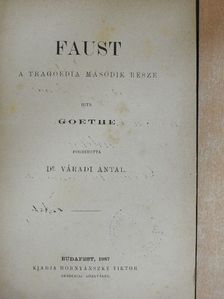 Goethe - Faust II. [antikvár]