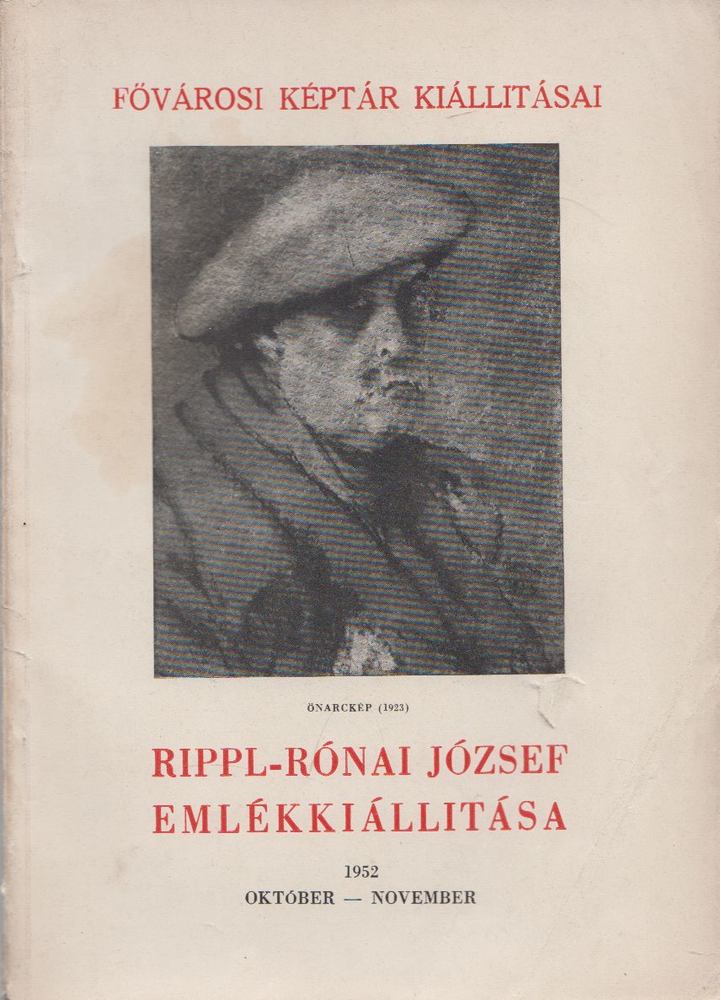 Rippl-Rónai József emlékkiállítása [antikvár]