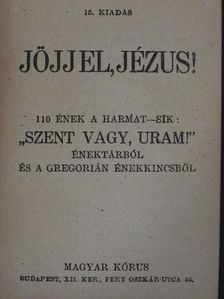 Jöjj el, Jézus! [antikvár]