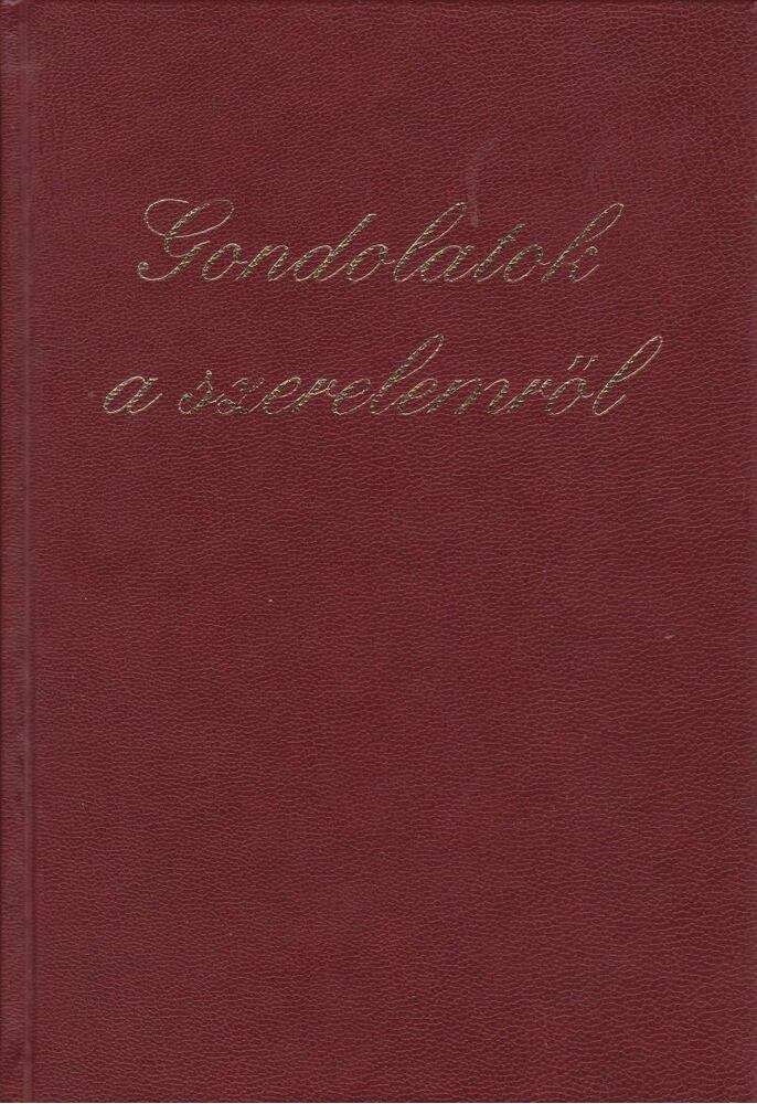 Dévald László - Gondolatok a szerelemről [antikvár]