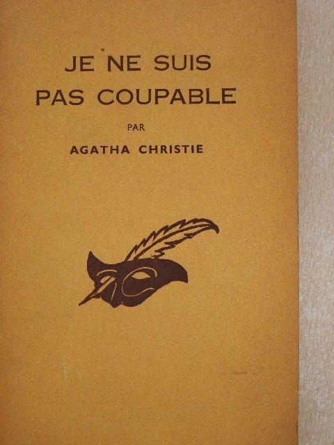 Agatha Christie - Je ne suis pas coupable [antikvár]