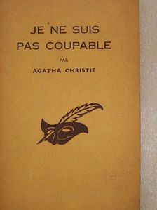Agatha Christie - Je ne suis pas coupable [antikvár]