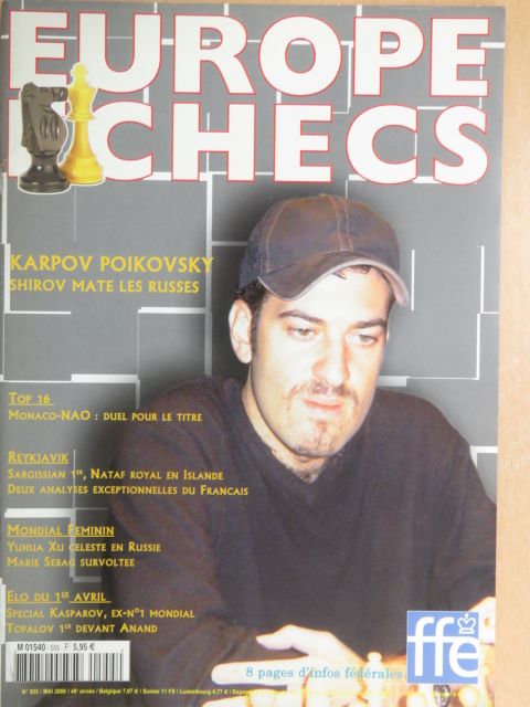 Grégory Vanobbergh - Europe Échecs Mai 2006 [antikvár]