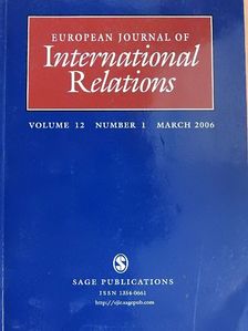 Alex Warleigh - European Journal of International Relations March 2006 [antikvár]
