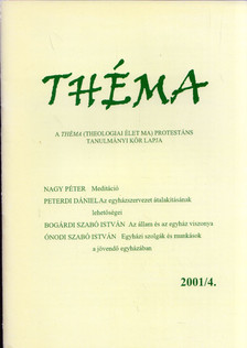 Zsengellér József - Théma 2001/4. [antikvár]