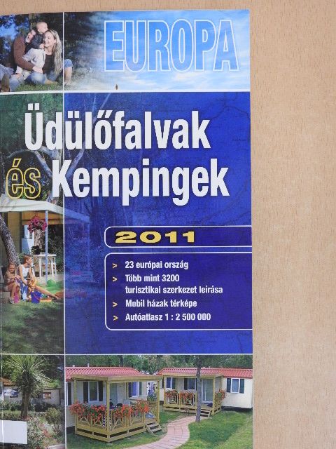 Europa - Üdülőfalvak és kempingek 2011 [antikvár]