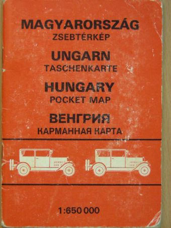 Magyarország zsebtérkép [antikvár]