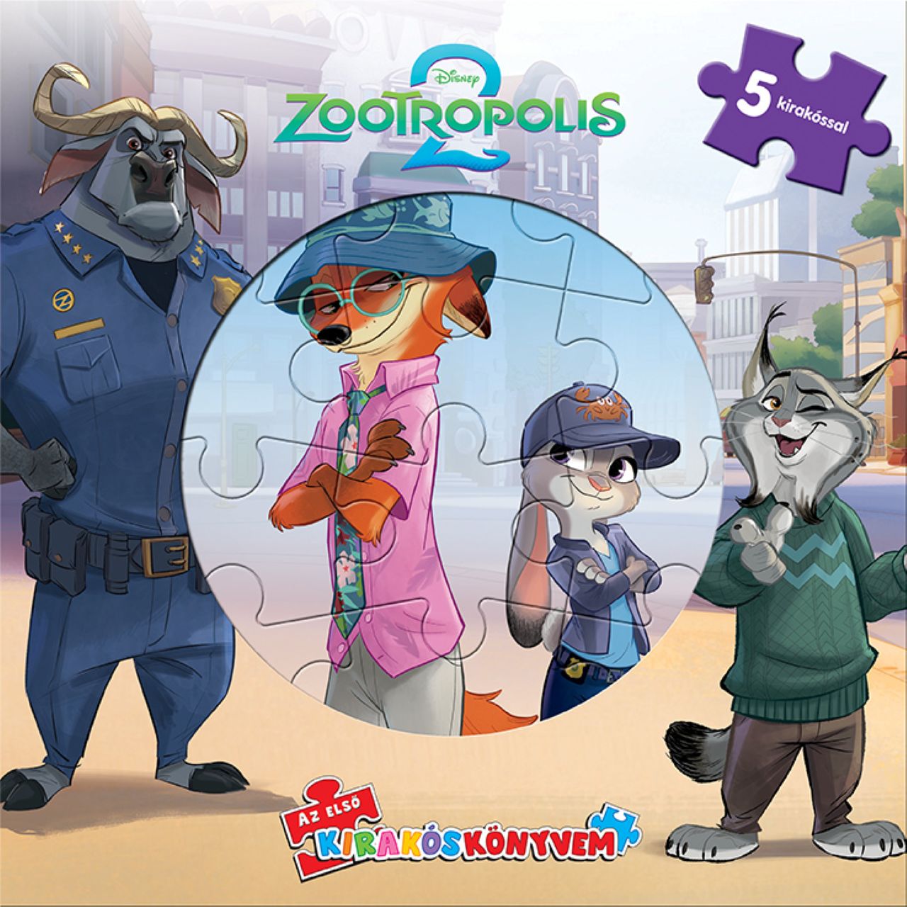 Disney - Az első kirakóskönyvem: Zootropolis 2.