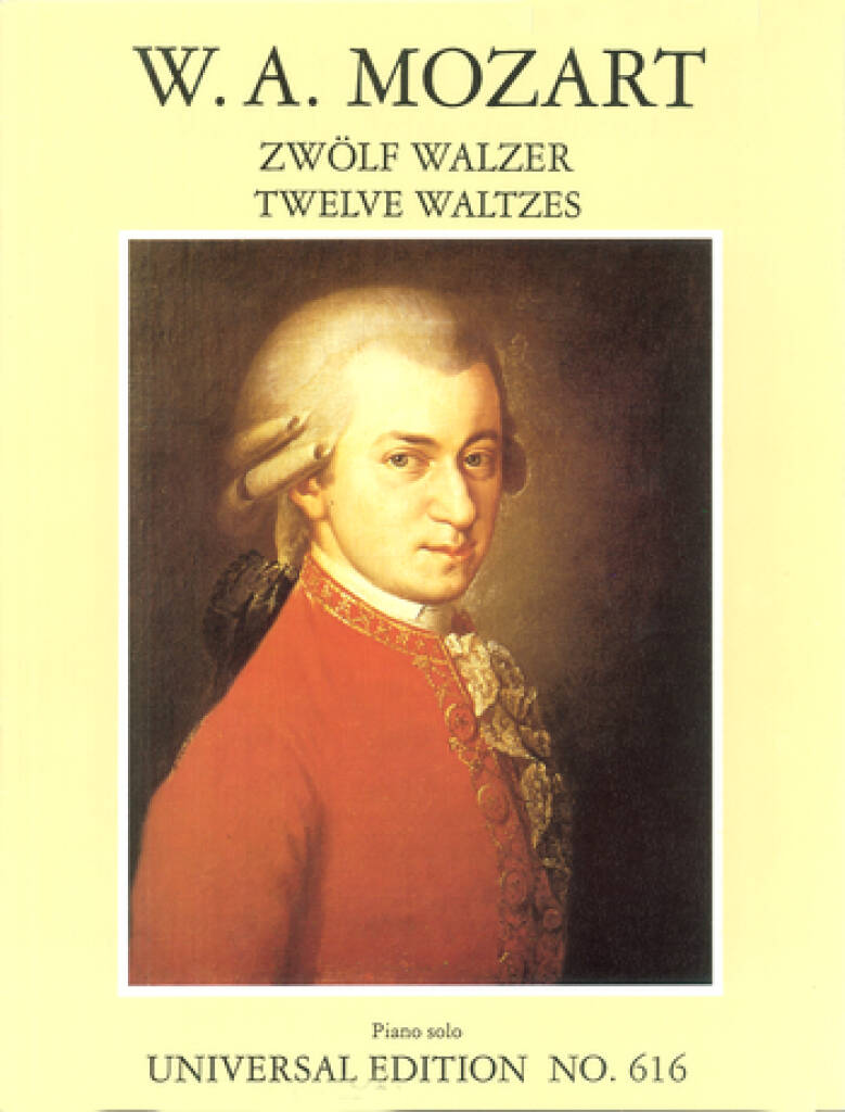 MOZART,W.A - ZWÖLF WALZER MIT EINER CODA FÜR KLAVIER