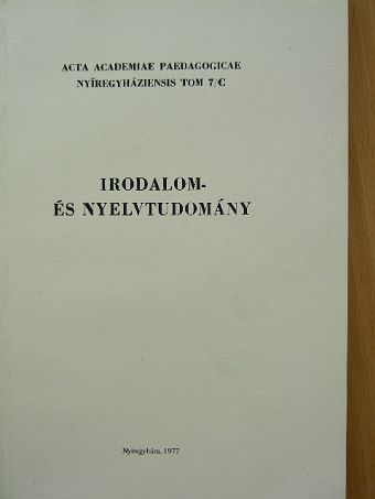 Csorba Sándor - Irodalom- és nyelvtudomány [antikvár]