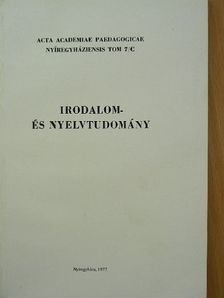 Csorba Sándor - Irodalom- és nyelvtudomány [antikvár]