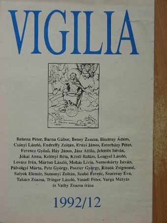 Balassa Péter - Vigilia 1992. december [antikvár]