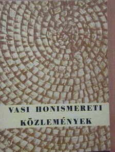 Vasi honismereti közlemények 1978. [antikvár]