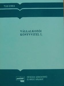 Dr. Novák Elek - Vállalkozói könyvvitel I. [antikvár]
