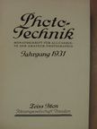 A. Niklitschek - Photo-Technik 1931. januar-dezember [antikvár]