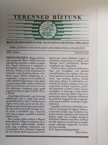 Tebenned bíztunk 1992. október [antikvár]