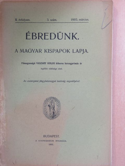 Báró Jósika Miklós - Ébredünk 1903. március [antikvár]