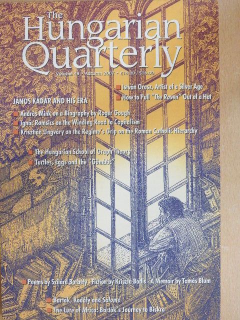 András Török - The Hungarian Quarterly Autumn 2007 [antikvár]