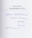 Varga Rudolf - Álomporból lettél (dedikált) [antikvár]