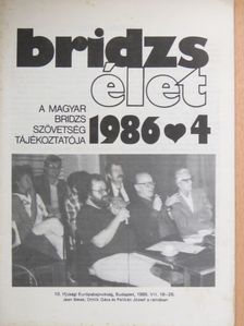 Bridzsélet 1986/4. [antikvár]