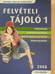 Felvételi tájoló 1. 2008 [antikvár]