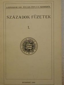 Kalmár János - Századok füzetek 1. [antikvár]