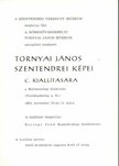 VÁRHELYI VANDA - Meghívó Tornyai János szentendrei képei c. kiállításra [antikvár]