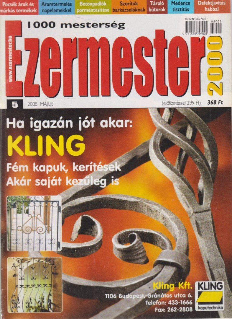 Perényi József - Ezermester 2005. május [antikvár]