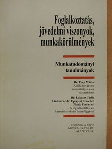 Dr. Frey Mária - Foglalkoztatás, jövedelmi viszonyok, munkakörülmények [antikvár]